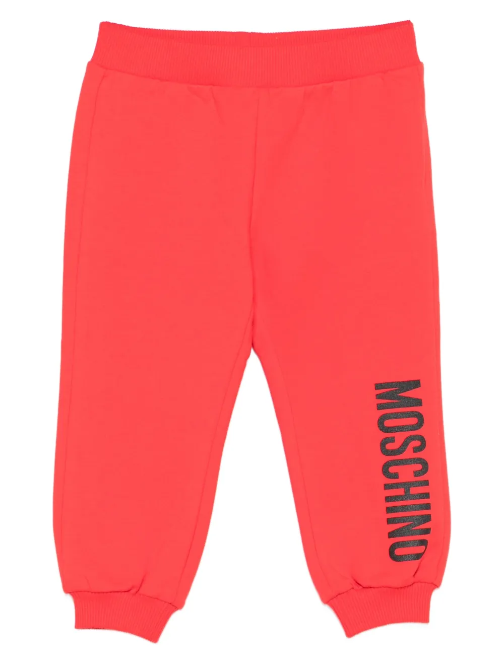 

Спортивные брюки с логотипом Moschino Kids, красный