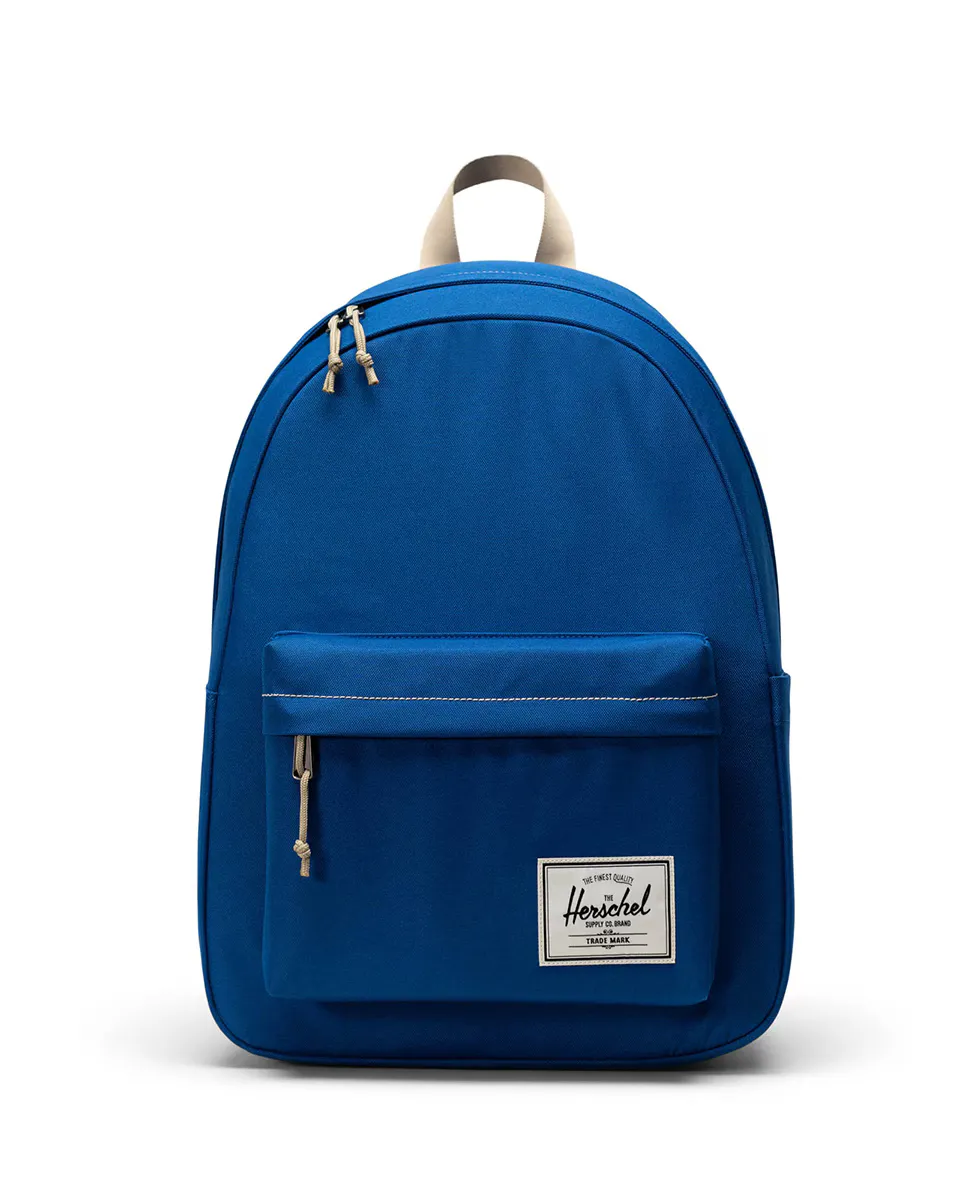 

Экологический мужской рюкзак из синей ткани 26 л Herschel, синий