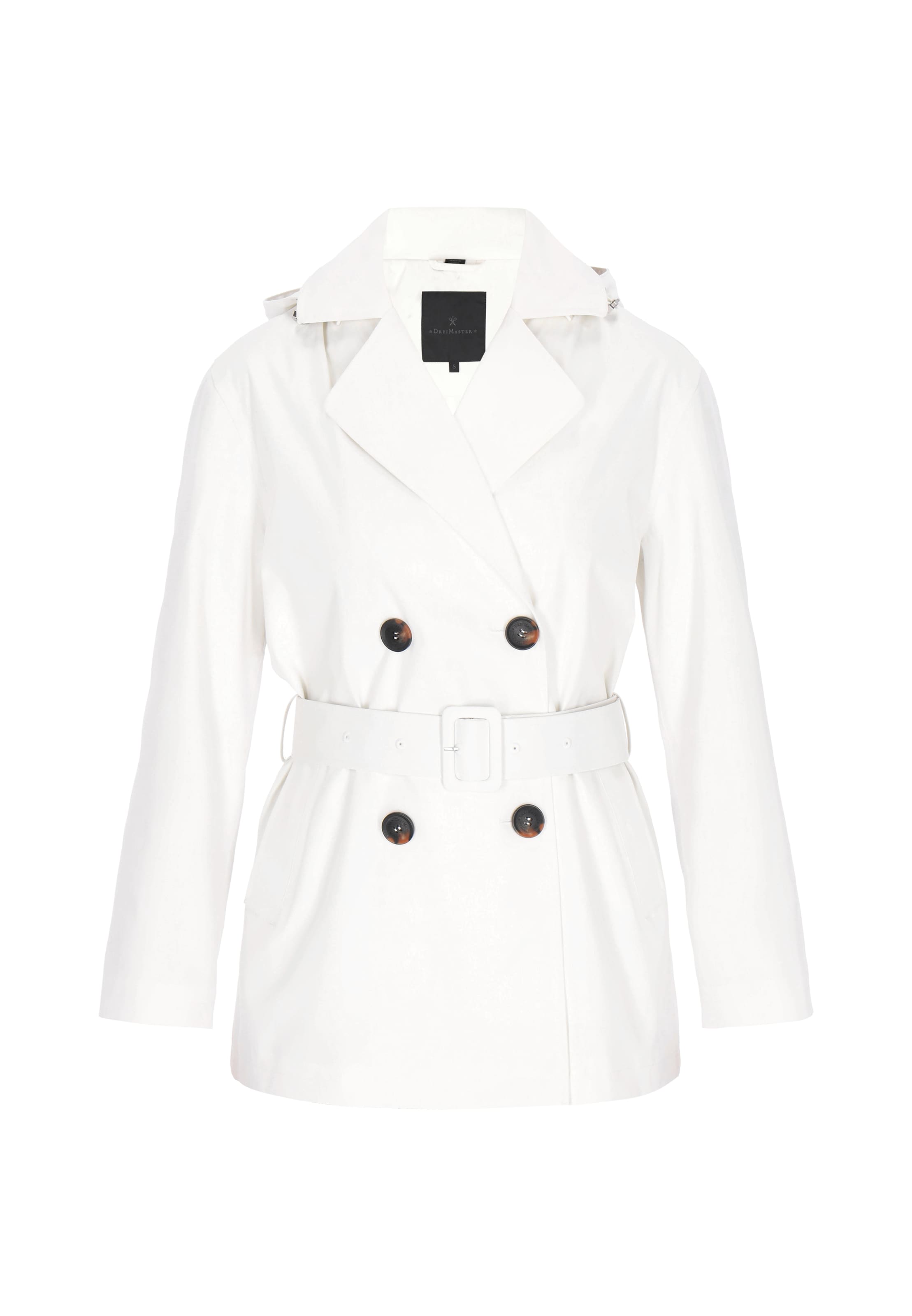 

DreiMaster Klassik Межсезонное пальто в цвете Off White