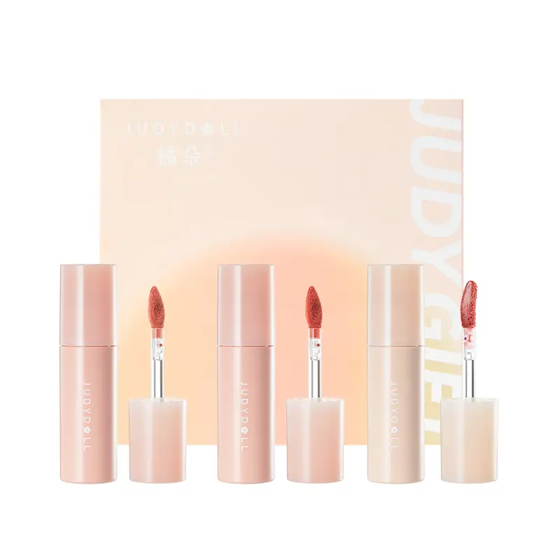 

Жидкая помада набор макияжа глянцевая помада матовое покрытие универсальное улучшение тона кожи 2,8 г штука Judydoll