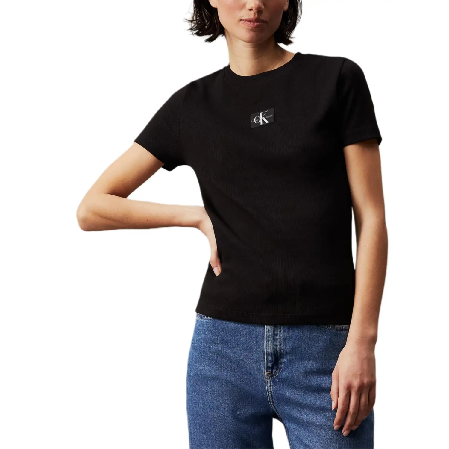 

Calvin Klein Футболка Women's Black Europe Version, Черный, Calvin Klein Футболка Women's Black Europe Version