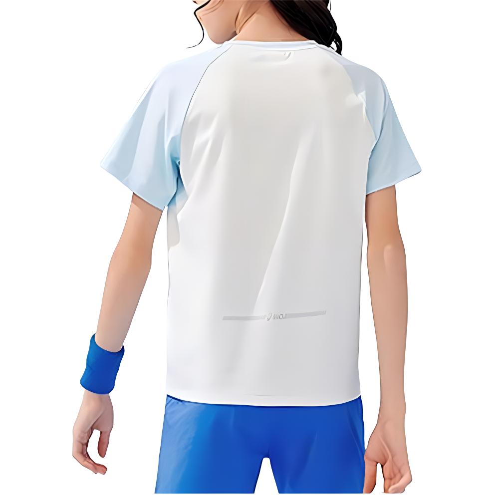ASICS Футболка для спортивных тренировок light blue для подростков — фото 4