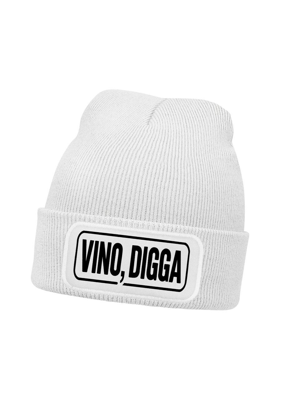 

Шапка MoonWorks VINO DIGGA SPRUCH AUFDRUCK LUSTIG, Weiß/White