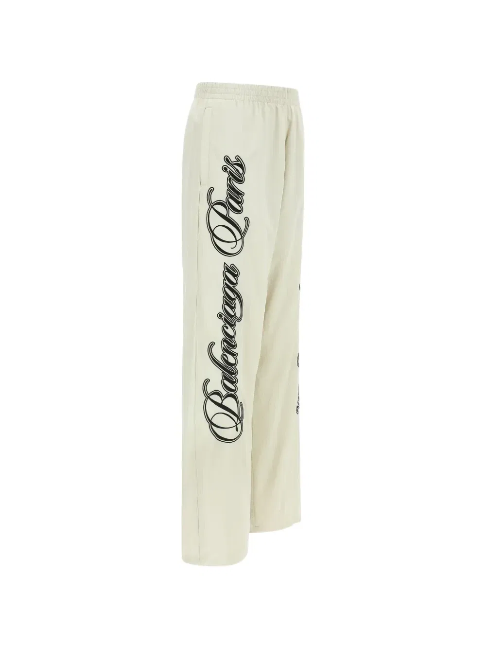 Двусторонние спортивные брюки Cursive BALENCIAGA, белый — фото 3
