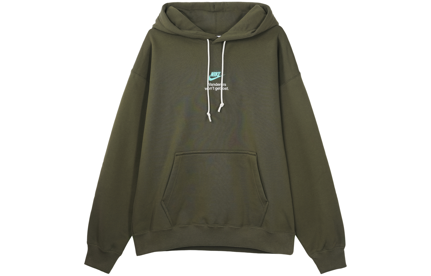 

Оливковый зеленый свитшот Nike мужской