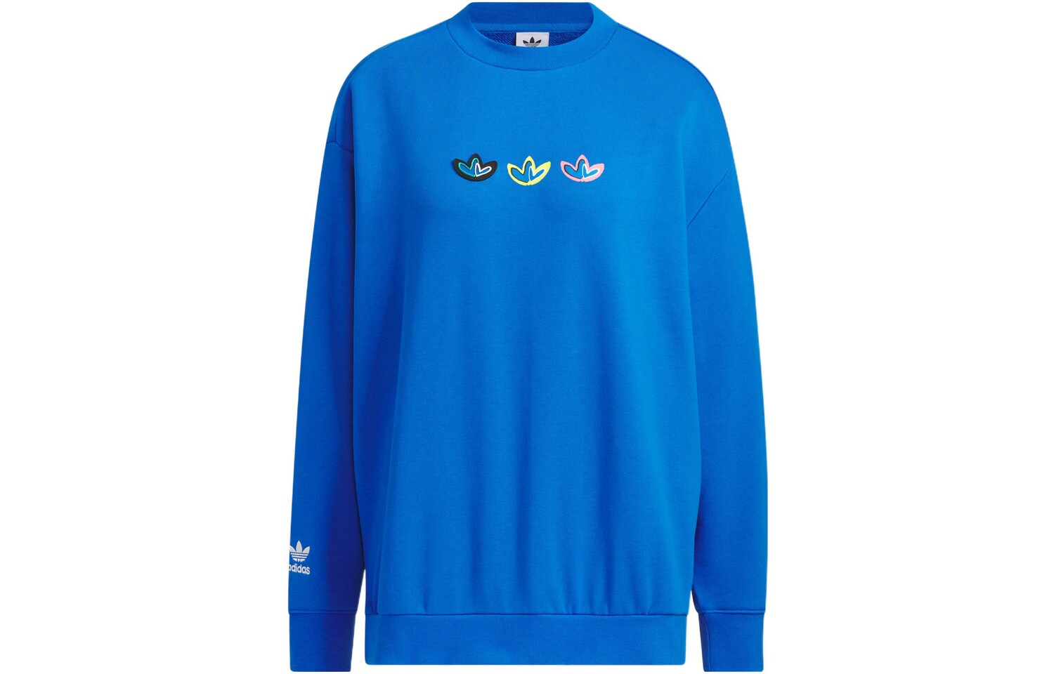 

Коллекция ко Дню святого Валентина Толстовка женская синяя Adidas Originals
