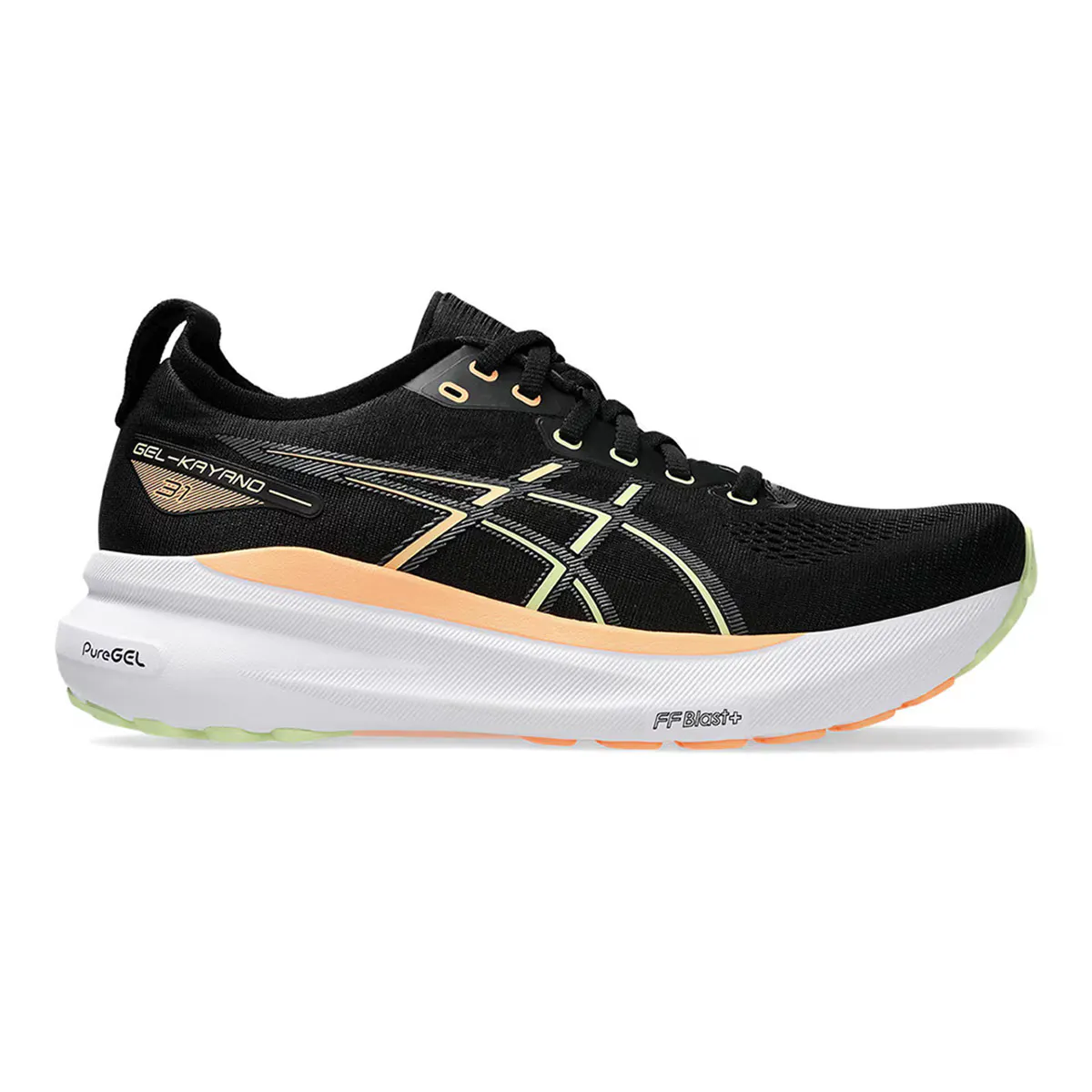 

Мужские кроссовки Asics GEL-KAYANO 31, черный/зеленый