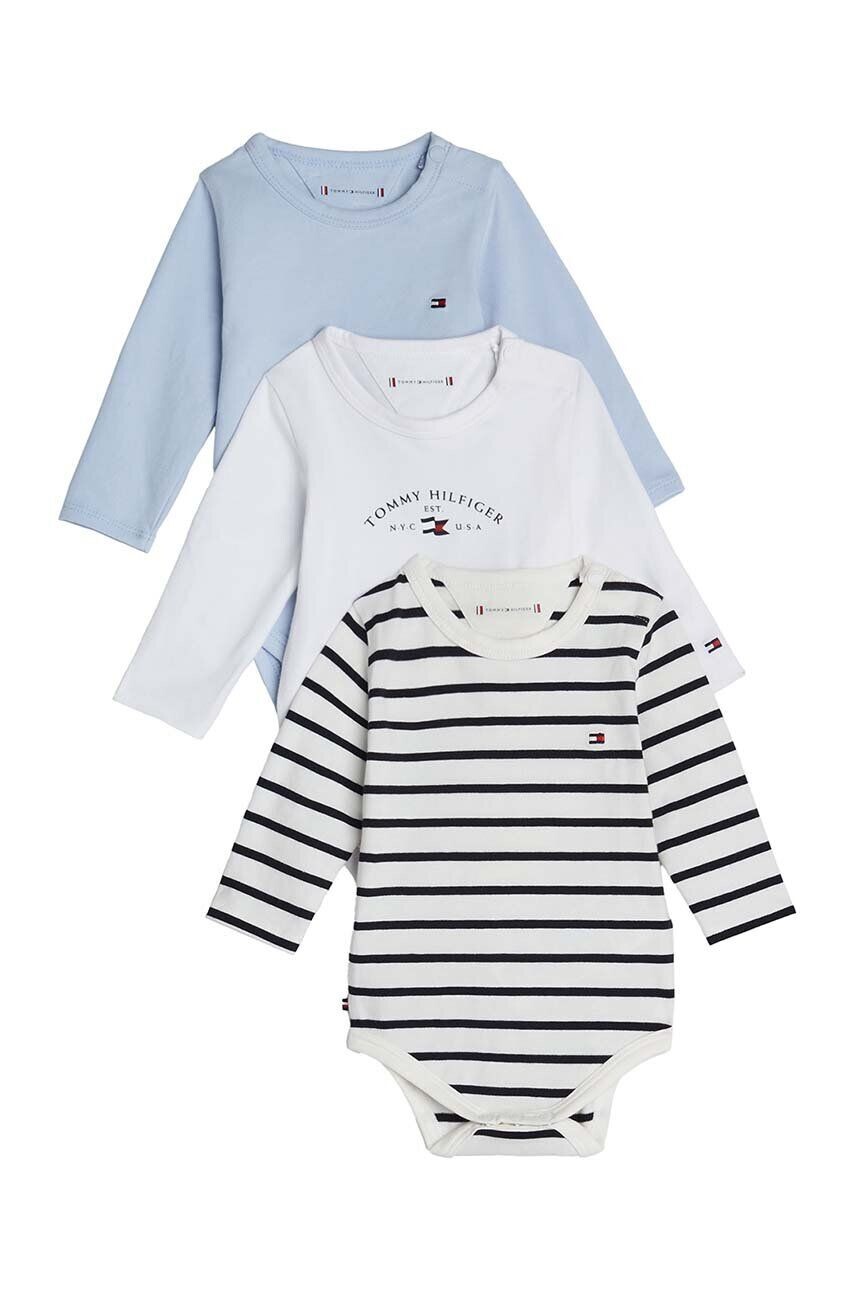 

Комплект боди Tommy Hilfiger неоанто, 3 пары, черный
