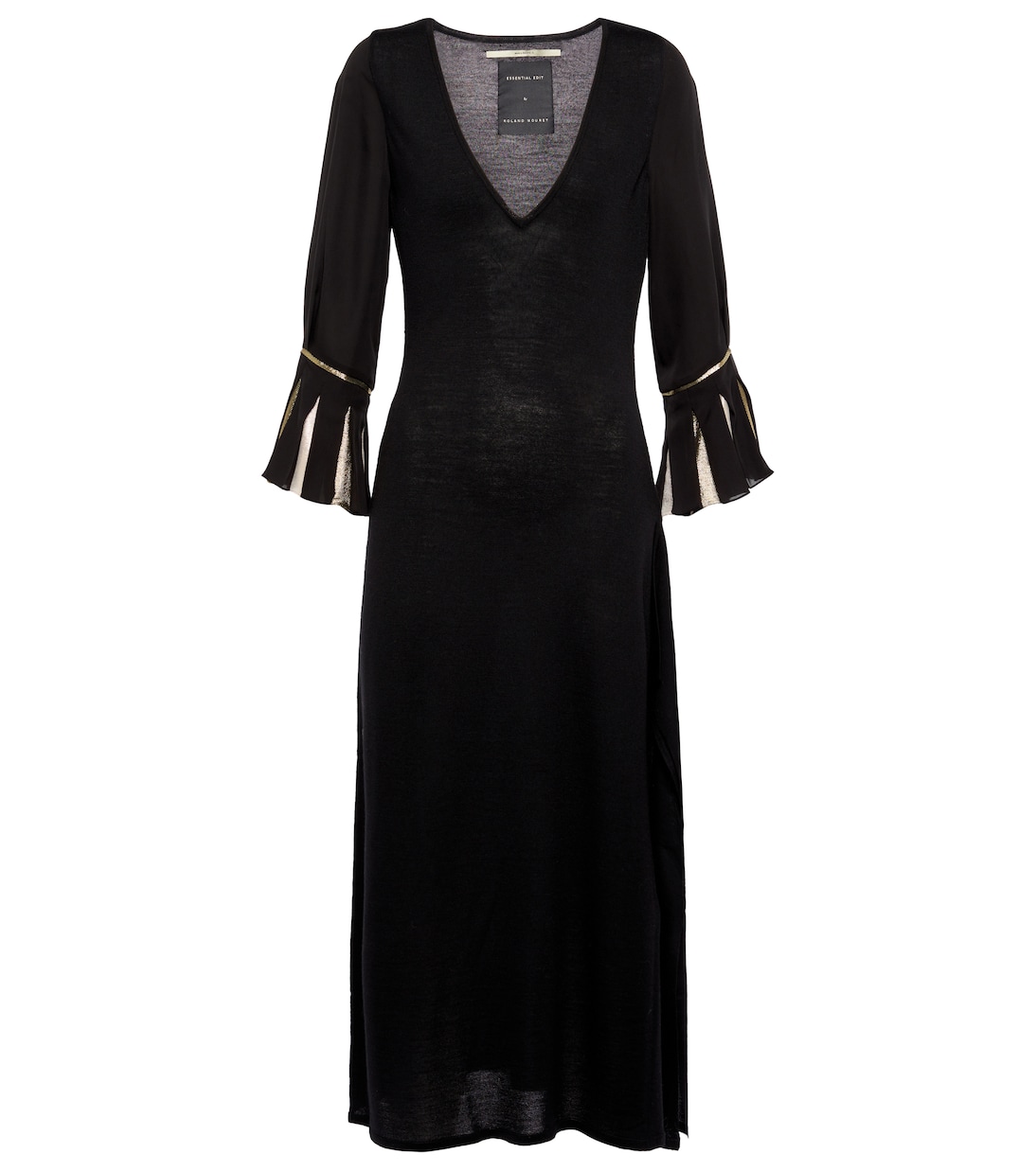 

Платье миди из шерсти Лолиго Roland Mouret, Black Multi