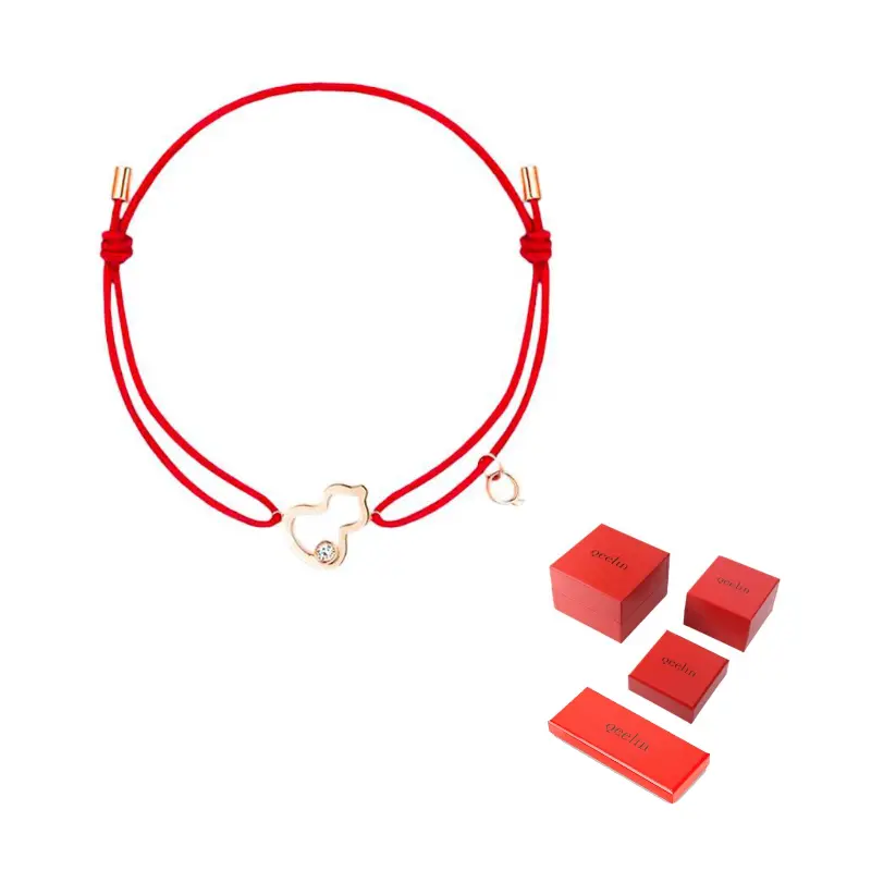 

Qeelin Золотые браслеты Karat для женщин красные