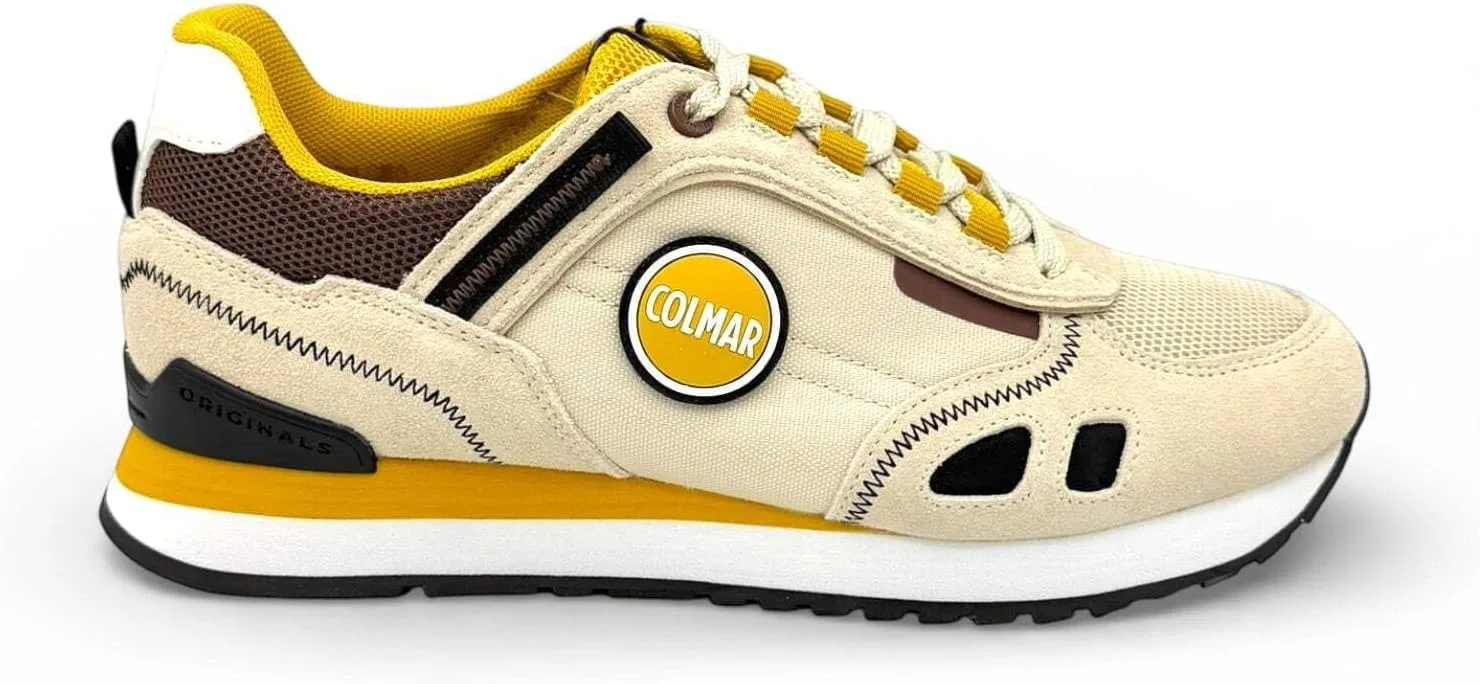 Кроссовки Colmar Travis Sport, коричневый/светло-бежевый