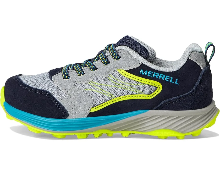 Кроссовки Merrell Kids Alpine 83 KDZ (Little Kid/Big Kid), Navy/Grey — фото 4
