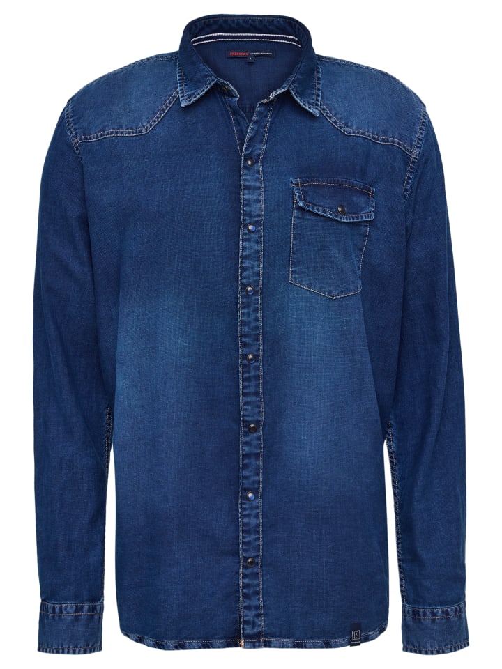 

Рубашка Paddock's, цвет mid blue