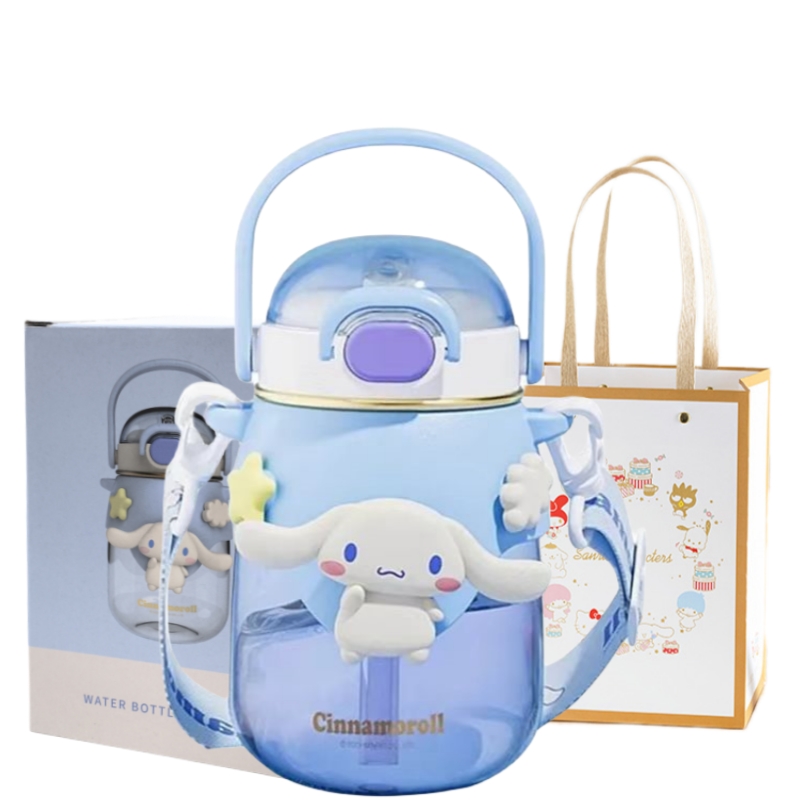 

Пластиковые стаканы для воды Sanrio, Cinnamoroll Small Belly Space Cup+Shopping Bag