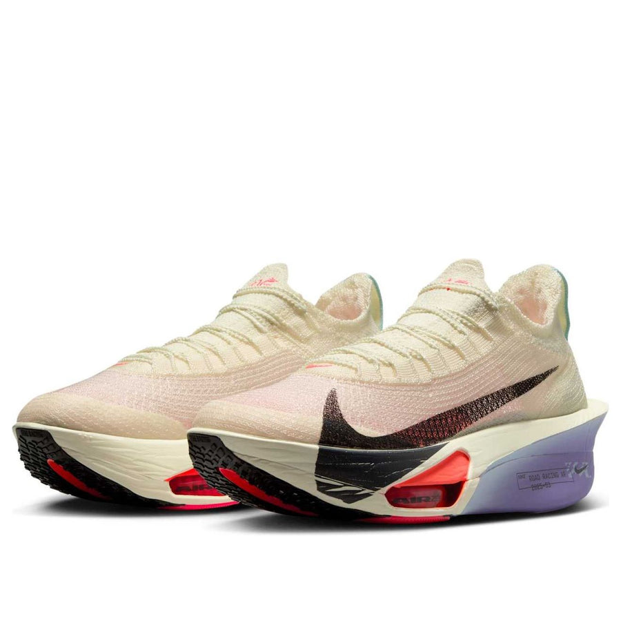 Кроссовки (WMNS) Nike Air Zoom Alphafly NEXT% 3 'Coconut Milk Off Noir Dusty Amethyst Hot Lava', бежевый — фото 3