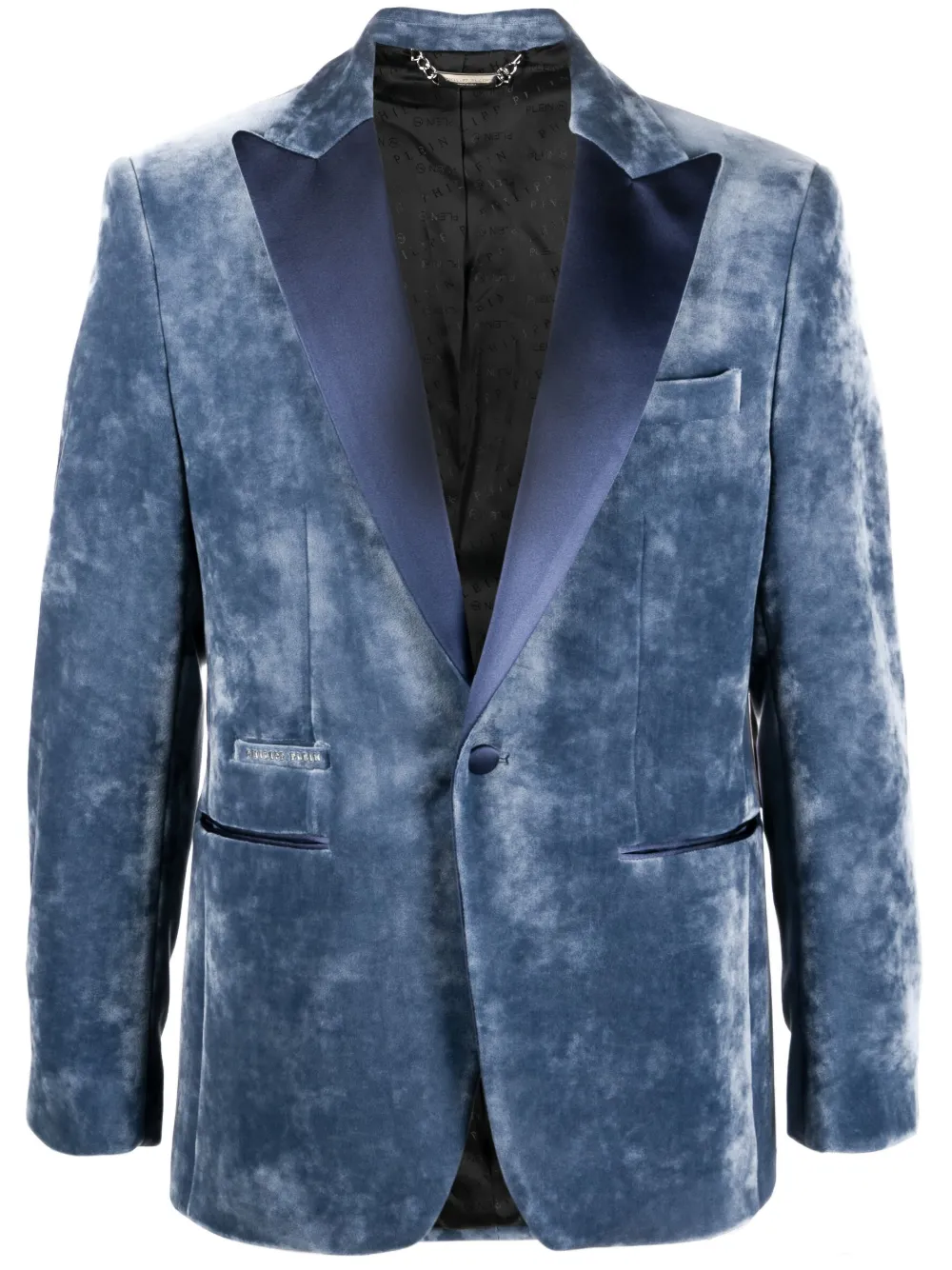 

Однобортный пиджак Lord Fit Philipp Plein, синий