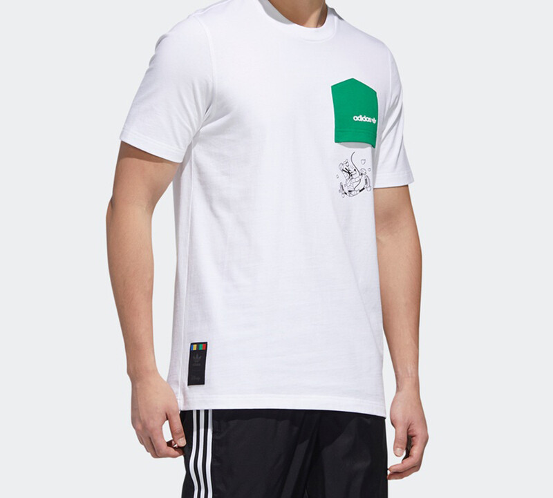 Футболка с совместным брендом Disney X Disney, мужская, белая Adidas, белый — фото 4