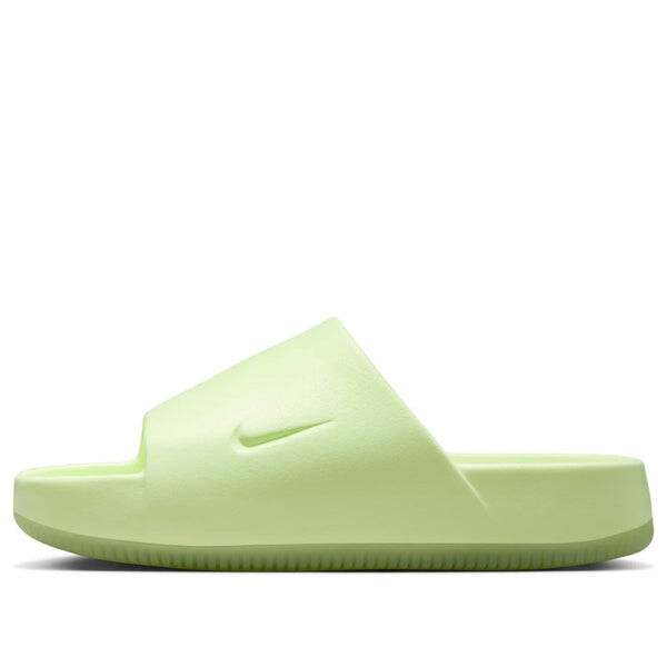 Тапочки calm slides 'barely volt' Nike, мультиколор