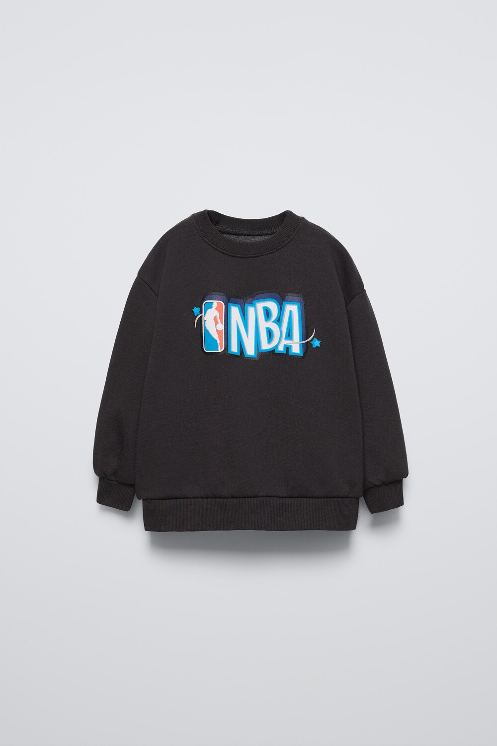 

Толстовка с рельефным принтом nba teams ZARA, черный