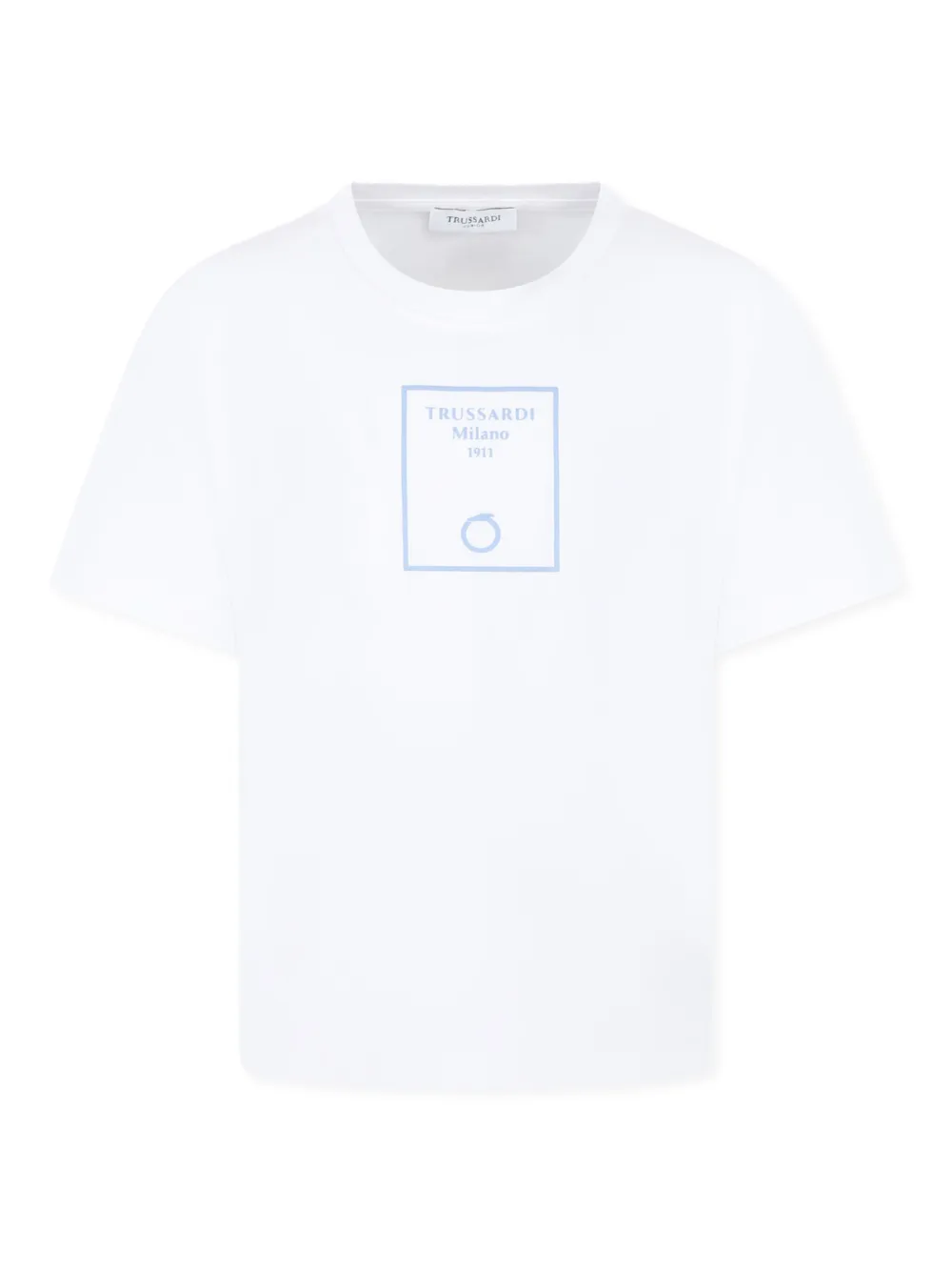 

Базовая футболка TRUSSARDI JUNIOR, белый