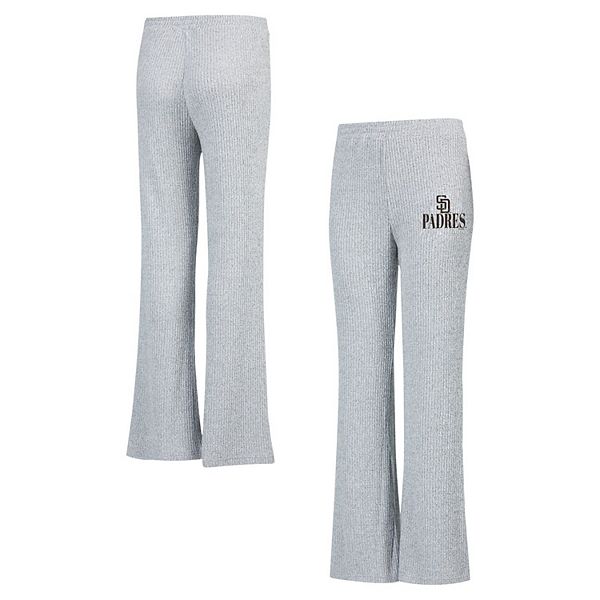 

Женские спортивные брюки-клеш concepts sport gray san diego padres juniper rib knit flare sleep Unbranded