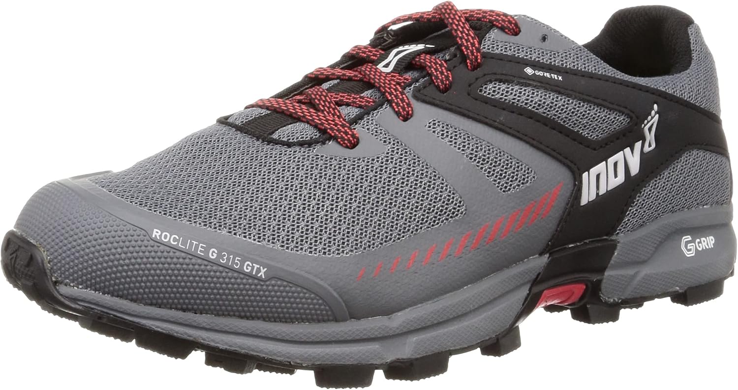 

Мужские кроссовки INOV8 Roclite G 315 GTX V2, серый/черный/красный