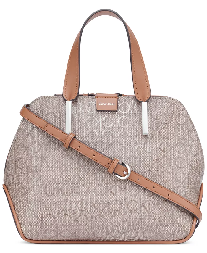 

Оригинальная сумка Audrey Signature Convertible Satchel Calvin Klein, мультиколор