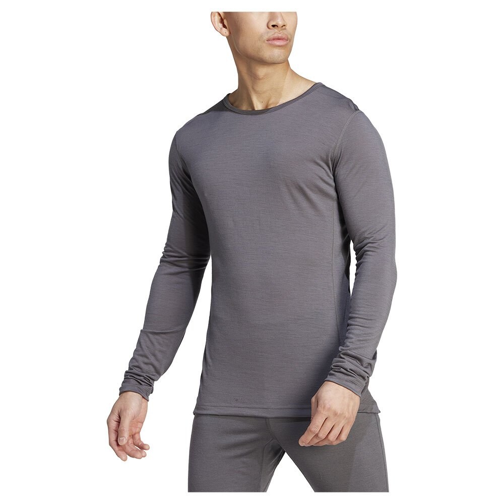 

Футболка с длинным рукавом adidas Xperior Merino 150 Baselayer, серый