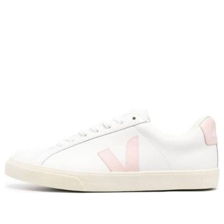 

Кроссовки Veja Esplar Lace-Up Sneakers 'White Pink', белый