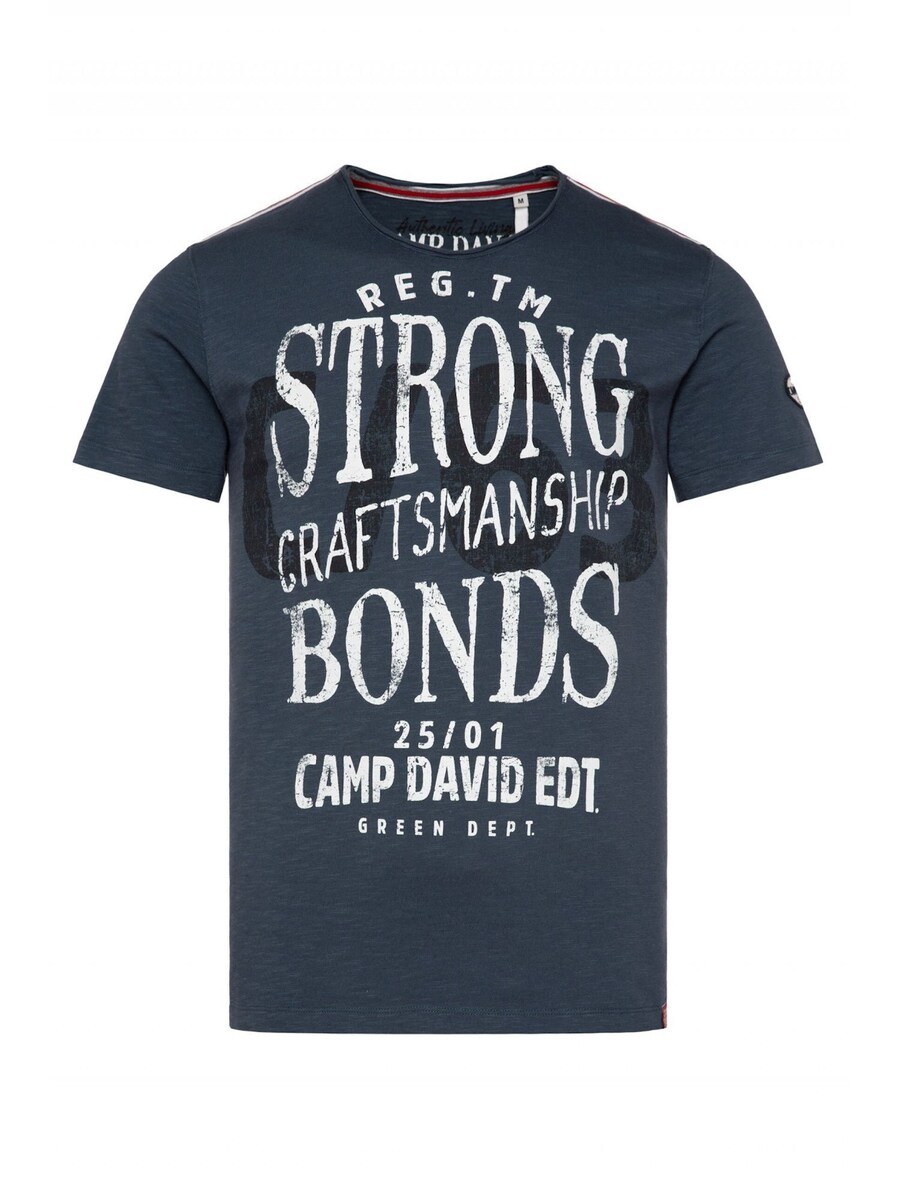 

Классическая футболка CAMP DAVID Shirt The Craftsmen, темно-синий