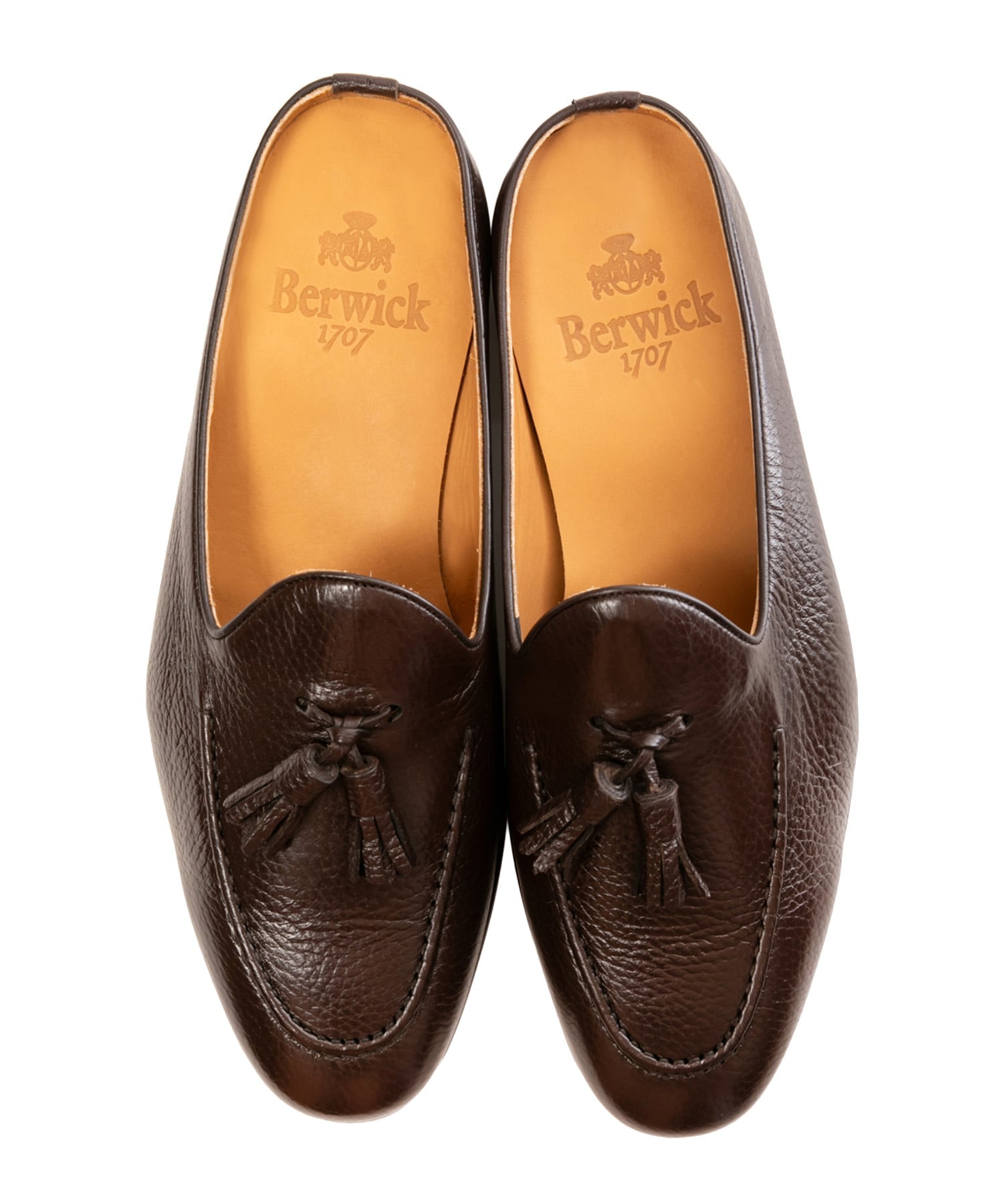 Лоферы с кисточками Berwick1707, Dark Brown — фото 3