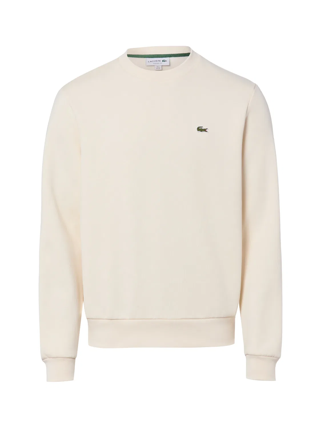 Свитшот большой размер Lacoste, vanille