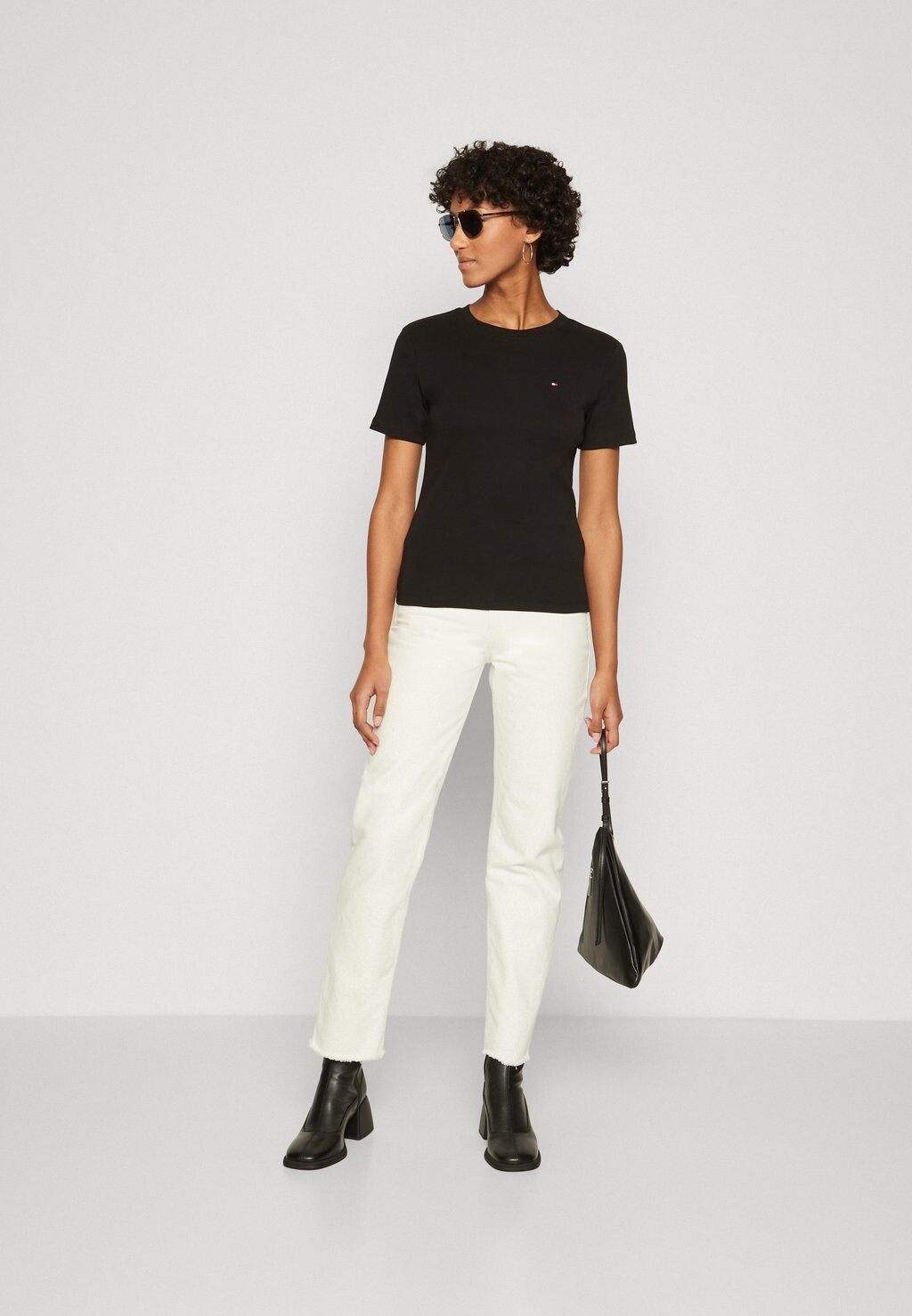 Футболка с принтом New Slim Cody Tommy Hilfiger, черный — фото 2