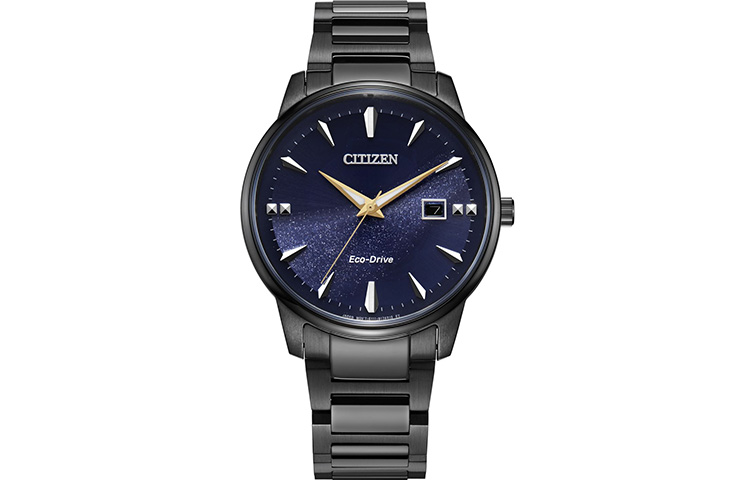 

CITIZEN Часы Ecology Drive Collection Solar Quartz Movement Stainless Steel Strap Watch Unisex Blue Dial