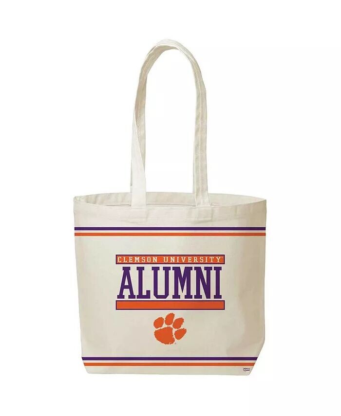 

Большая сумка-тоут Clemson Tigers Alumni Daily Grind Indigo Falls, белый