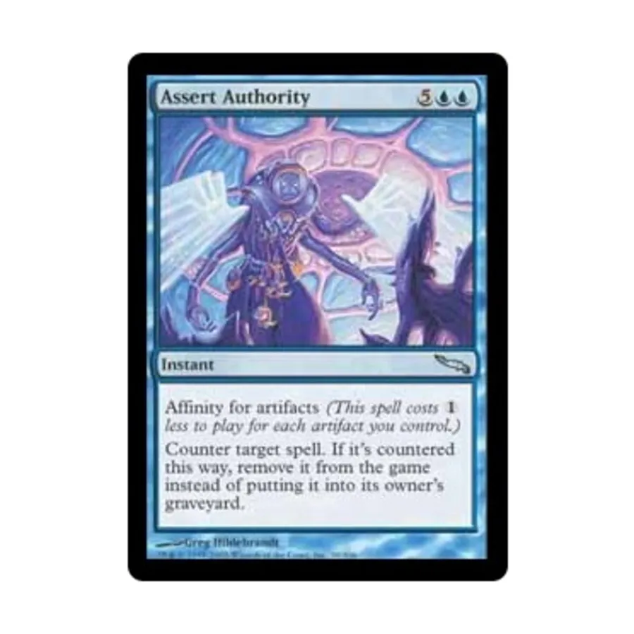 

CCG Утверждение полномочий (U), MTG - Mirrodin