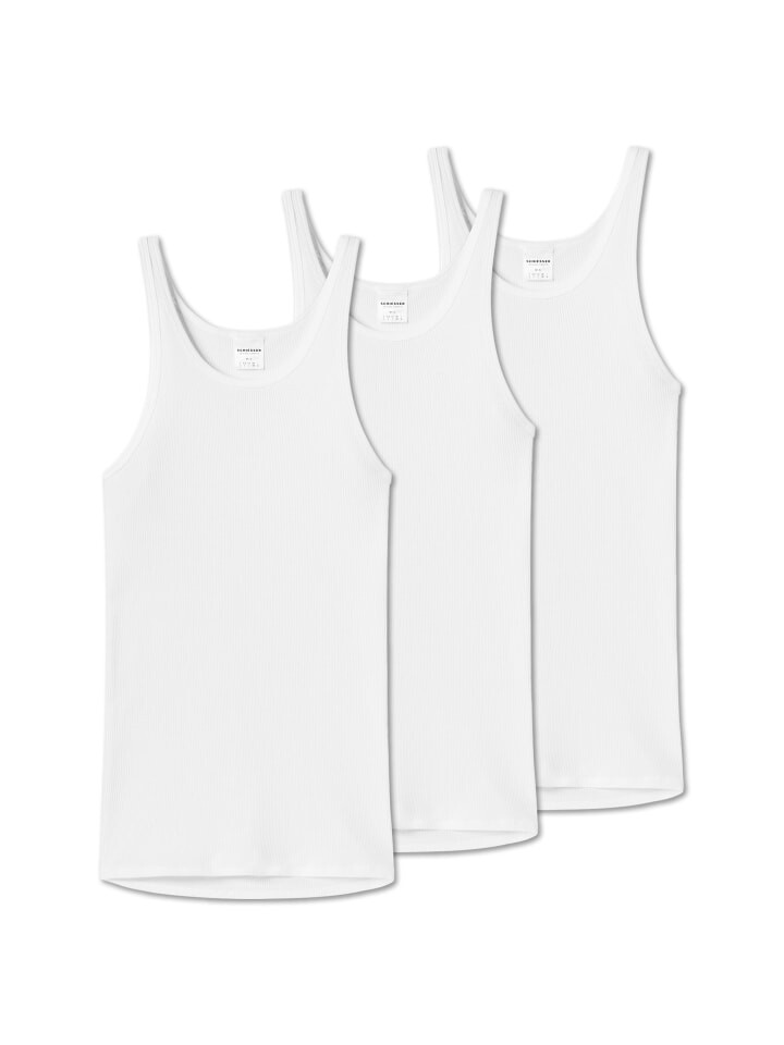 

Майка Schiesser 3er Pack, белый