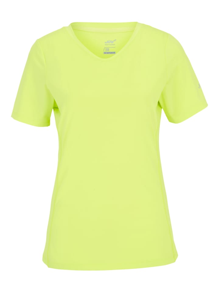 

Функциональная рубашка Joy Sportswear V-Neck Shirt NAOMI, цвет pale lemon