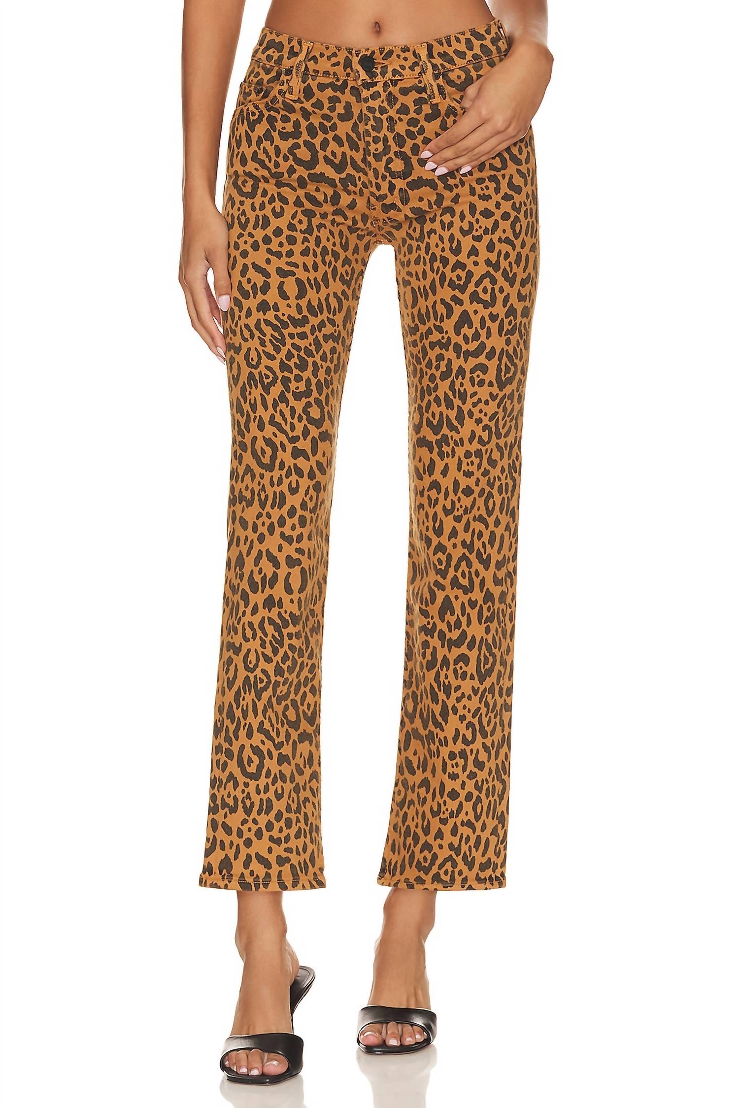 

Женские джинсы средней посадки Rider Ankle Jeans в Hit The Spot Mother