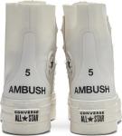 Кроссовки Converse AMBUSH x Chuck 70 White, белый - фото 6