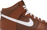 Кроссовки Nike Dunk High 'Chocolate', коричневый - фото 3