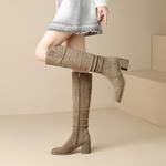 Сапоги женские Zhr, черный - фото 15