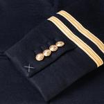 Пиджак женский Celine, черный / золотой - фото 3