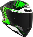 Шлем KYT tt-revo overtech, Black/Green - фото 7