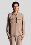 Куртка Lyle & Scott MID LAYERS INTERLOCK, X Cobblestone/Beige - фото