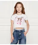 Футболка Cropped fit Guess, белый - фото