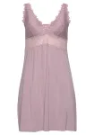 Пеньюар LASCANA с кружевными деталями, лиловый - фото 2