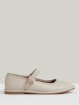 Детские туфли-лодочки Nicole Leather Reiss, Cream - фото