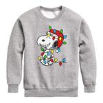 Рождественский флис Peanuts Snoopy для мальчиков 8–20 лет Licensed Character - фото