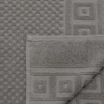 Гостевые полотенца набор  Zollner, антрацитовый - фото 5